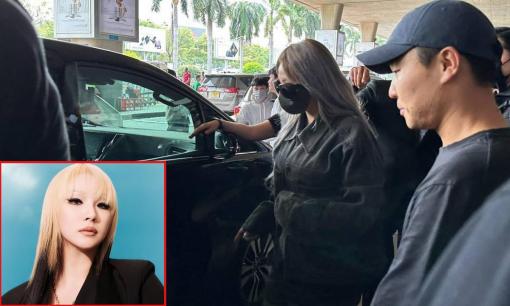 CL (2NE1) được người hâm mộ Việt vây kín khi xuất hiện ở sân bay Tân Sơn Nhất 