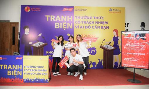 AB InBev nâng cao văn hóa thưởng thức bia có trách nhiệm cho sinh viên