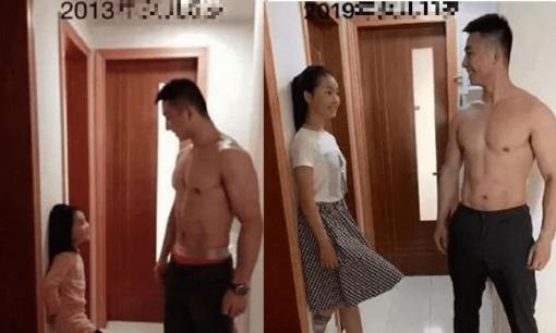 Con gái và bố chụp ảnh hành trình 6 năm, cùng một kiểu tạo dáng, con gái đã lớn nhưng bố vẫn không thay đổi