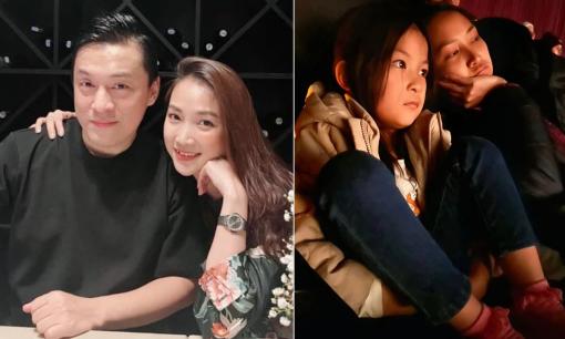 Lam Trường đăng ảnh chụp lén vợ trẻ ở rạp chiếu phim, nhan sắc thế nào? 