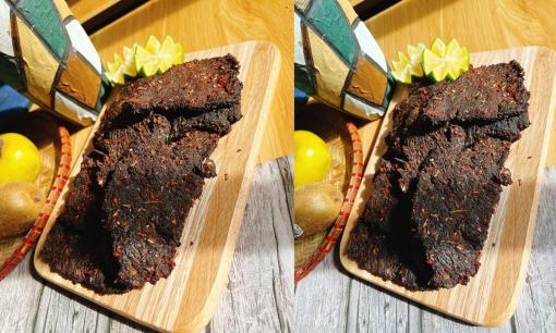 Đãi khách ngày Tết với món bò khô tự làm siêu nhanh mà dai ngọt, thơm ngon