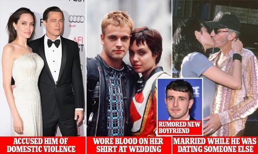 Những cuộc tình từ bình yên đến tai tiếng của Angelina Jolie có đi đến hồi kết khi hẹn hò với Paul Mescal?