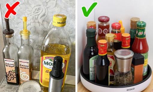 10 mẹo thiết thực giúp loại bỏ đống lộn xộn khỏi nhà bếp của bạn một lần và mãi mãi