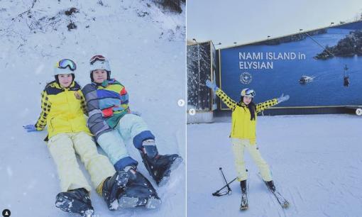 Vợ chồng Phan Thành 'trốn con' đi du lịch Hàn Quốc 