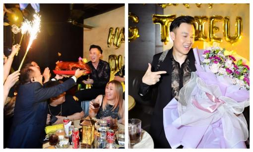 Dương Triệu Vũ bật ngửa vì được tặng heo sữa trong ngày sinh nhật