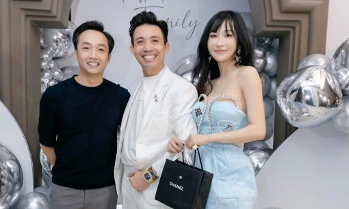 Cường Đô la dự tiệc sinh nhật vợ chồng Minh Nhựa