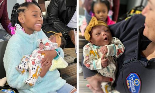 Bé gái 10 tuổi đỡ mẹ đẻ thành công tại nhà