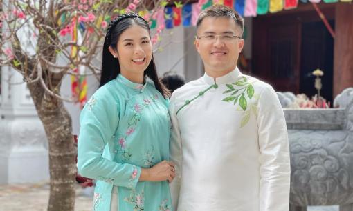 Hoa hậu Ngọc Hân bật mí về kế hoạch đón Tết cùng ông xã trong năm đầu làm dâu