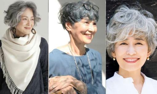 Phụ nữ ngoài 60 tuổi nên chọn 3 kiểu tóc 'xoăn quý bà' này để thể hiện khí chất, tóc trắng càng thêm cao sang 