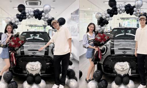 Con gái Minh Nhựa tậu siêu xe tiền tỷ ngày cận Tết Nguyên Đán 