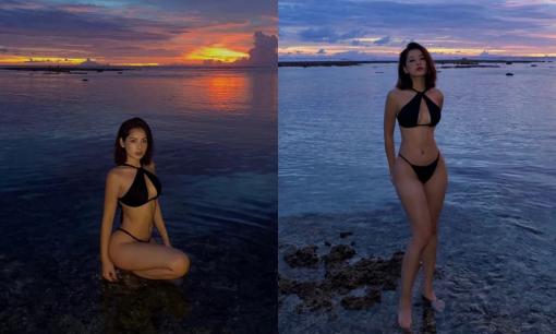 Chi Pu khoe dáng cực cháy với bikini, độ nóng bỏng khó ai sánh bằng