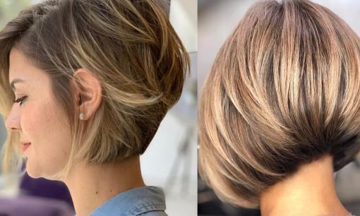 Cắt tóc thời trang với âm lượng cho phụ nữ 40-50 tuổi