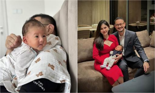 Ảnh mới hé lộ dung mạo cực yêu của quý tử nhà MC Thu Hoài, được nhận xét 'giống bố như lột'