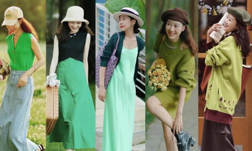 Đầu xuân không phải lúc nào cũng diện đen, trắng, xám, 'vài' item xanh này phù hợp với dịp này hơn, tràn đầy sức sống tươi trẻ 