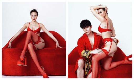 Nathan Lee tung bộ ảnh 'đốt mắt' bên MC Phương Mai, tiết lộ lại sắp gây chấn động showbiz