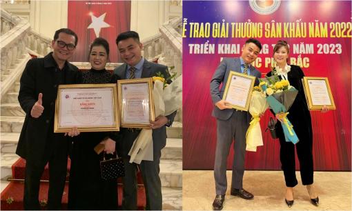 Dàn nghệ sĩ phía Bắc tưng bừng hội ngộ, nhận giải thưởng lớn về sân khấu dịp đầu năm