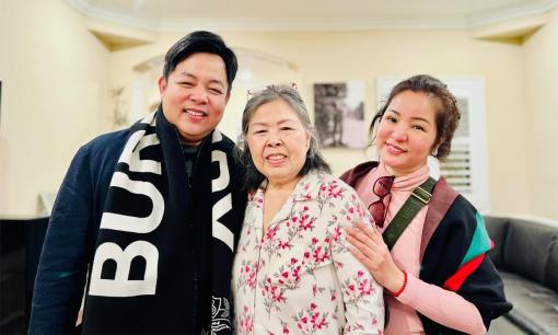 Mẹ ruột quyền lực của ca sĩ Quang Lê hiếm hoi lộ diện 