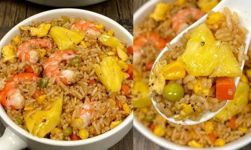 Cách làm cơm rang kiểu mới rất ngon, dễ ăn mà không bị ngán