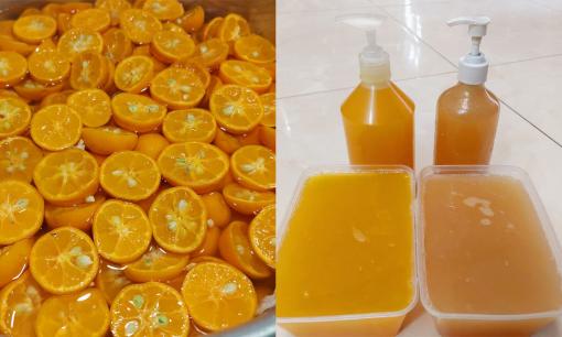 Quất trang trí Tết, đừng vứt đi, tận dụng làm nước rửa bát đũa sạch bong, không hại da tay