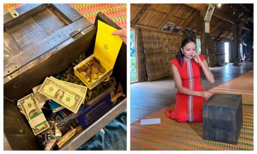 H'Hen Niê bật khóc vì hạnh phúc khi nhận đương rương quà giá trị từ fan Việt kiều