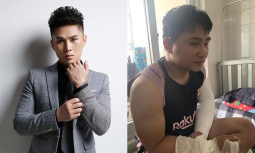 Ca sĩ Tuấn Hưng, Du Thiên ủng hộ tiền giúp đỡ nam shipper bị đánh gãy 2 tay