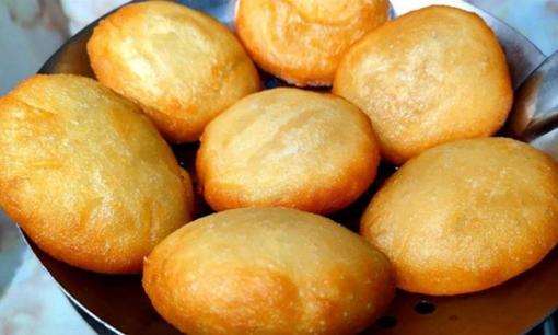 Một cân bột hai cân nước, dạy cách làm bánh rán chiên đích thực, bánh nào cũng rỗng không nứt, giòn không cặn