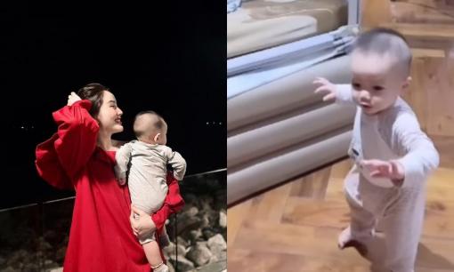 Bảo Thy hạnh phúc khoe những bước đi đầu đời của quý tử, tiết lộ cách nuôi con đặc biệt 