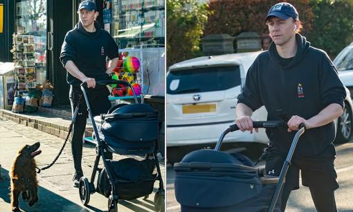 'Tình cũ' của Taylor Swift - Tom Hiddleston lần đầu lộ diện kể từ khi bí mật lên chức bố