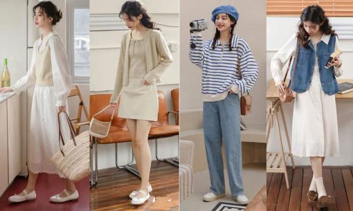 Trên đường phố mùa xuân, các cô nàng sành điệu không thể thiếu những set đồ tinh tế này