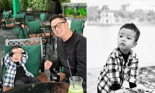 Bằng Kiều đăng ảnh chụp cùng con trai, không quên 'nịnh khéo' bạn gái