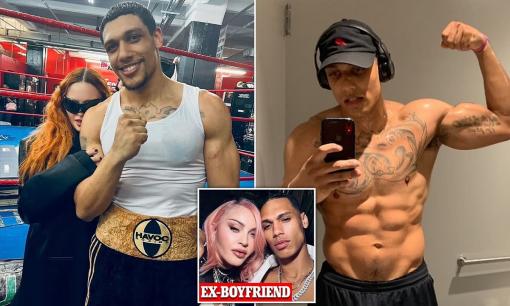 Madonna vừa chia tay bạn trai người mẫu đã cặp kè với võ sĩ quyền anh kém cô 35 tuổi