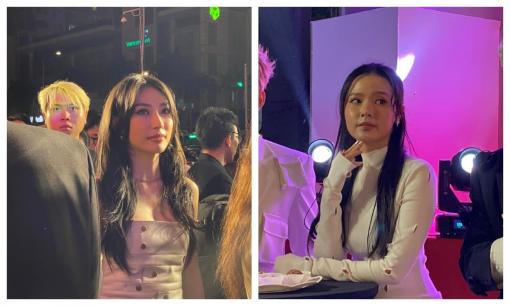 Midu lộ nhan sắc thật qua ống kính thường, Khổng Tú Quỳnh đụng độ Ngô Kiến Huy tại sự kiện