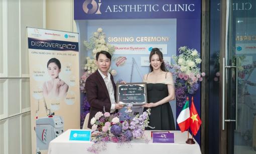 Tưng bừng khai trương thẩm mỹ viện quốc tế OI Aesthetic Clinic