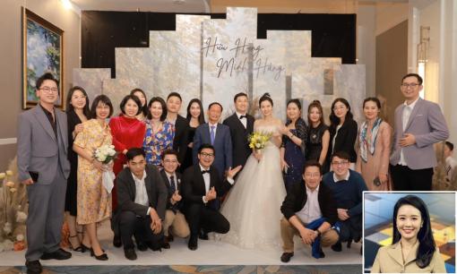 BTV Minh Hằng VTV tổ chức lễ cưới