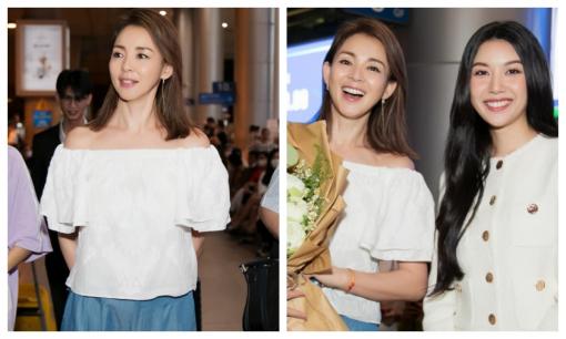 Á hậu Thúy Vân đón siêu mẫu Shiho Yano đến Việt Nam