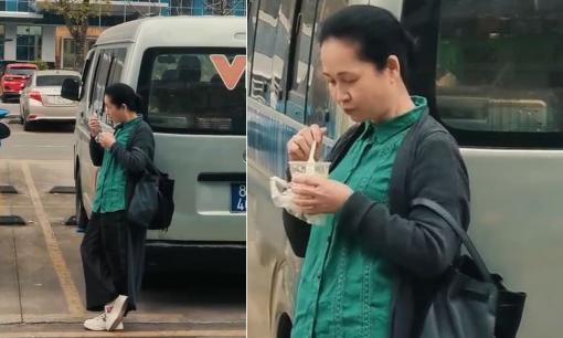 Khoảnh khắc quay lén 'mẹ chồng quốc dân' - NSND Lan Hương giữa đời thường 