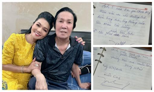 Xúc động với sổ lưu bút tang lễ của NSƯT Vũ Linh, Ngọc Huyền ngất xỉu sau nhiều ngày cầm cự lo cho đàn anh