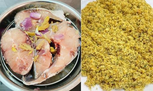 Cuối tuần nhiều thời gian rảnh, học làm ruốc cá thơm ngon cho bé 