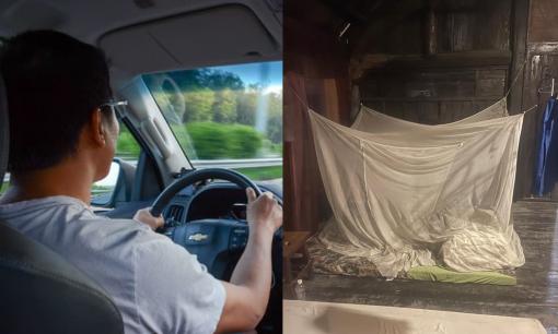 Tài xế kể chuyện bị coi thường khi chở khách đi du lịch, ăn không được mời, phải ngủ nhờ chỗ thợ thi công bể bơi