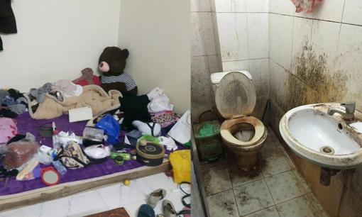 Đến phòng bạn gái chơi, chàng trai sốc nặng trước cảnh băng vệ sinh vứt ngay bồn rửa, quần áo chất đống trên giường