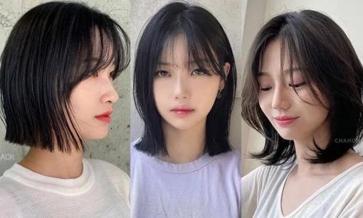 Kiểu tóc ngắn đen ngắn trông sang trọng, trông trẻ trung hơn
