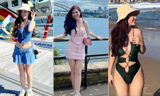 Nữ MC từng gây xôn xao với màn 'bóc phốt' bị cầu thủ nổi tiếng 'gạ tình' khoe dáng bốc lửa tại trời Tây