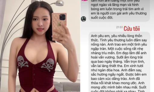 Hot girl Thúy Vi 'cầu cứu' khi có trai trẻ cuồng si, liên tục nhắn tin thổ lộ tình cảm