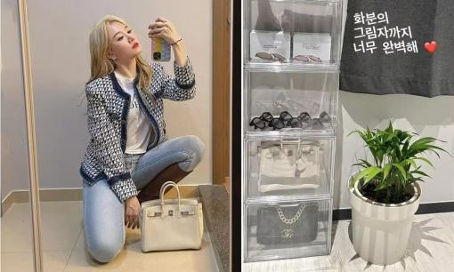 Hari Won hé lộ cách bảo quản túi hiệu gần 1 tỷ khi về lại Hàn Quốc