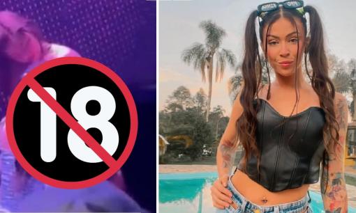 Nữ ca sĩ nổi tiếng Brazil gây sốc khi tiếp xúc thân mật với một người hâm mộ trên sân khấu