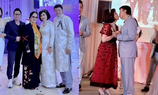 Vợ chồng NS Bảo Quốc tổ chức tiệc kỷ niệm 55 năm ngày cưới, dàn sao hải ngoại xúng xính đến dự