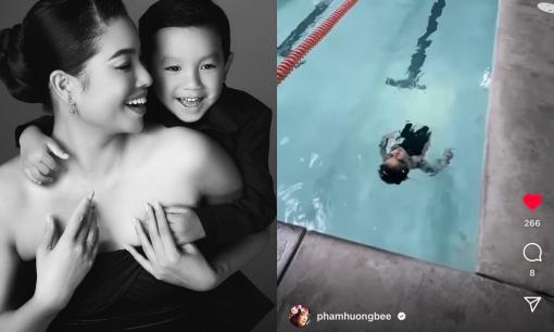 Không chỉ chơi Golf, con trai lớn nhà Phạm Hương còn cực giỏi ở bộ môn này làm dân tình trầm trồ