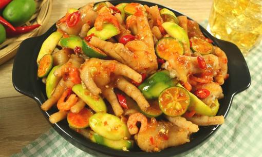 Công thức làm món chân gà trộn chua cay, món ngon nhâm nhi ngày cuối tuần 