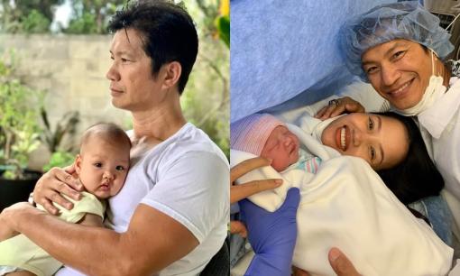 Diễn viên Dustin Nguyễn và Bebe Phạm bí mật đón con gái thứ tư, hiện đã 4 tháng tuổi