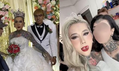 Đám cưới hot nhất mạng xã hội: Cô dâu - chú rể sở hữu 'giao diện' cực ấn tượng